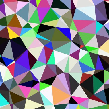 Arka plan çok renkli geometrik poligonal.