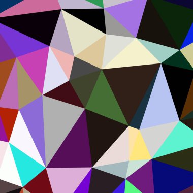 Arka plan çok renkli geometrik poligonal.