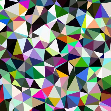 Arka plan çok renkli geometrik poligonal.