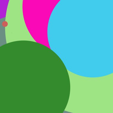 Daire geometrik güzel arka plan çok renkli desen.