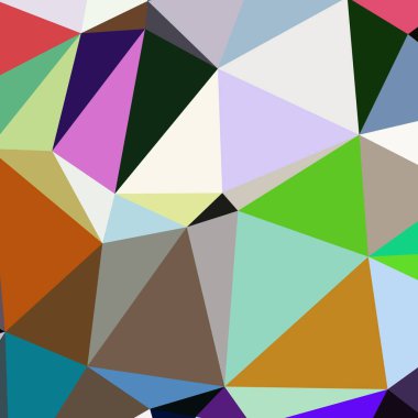 Arka plan çok renkli geometrik poligonal.