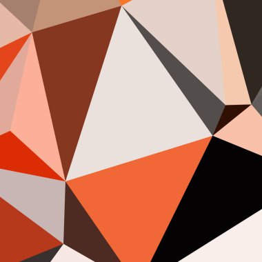 Arka plan poligonal sorunsuz üçgen renk desen.