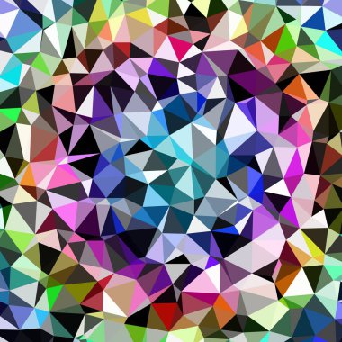 Arka plan çok renkli geometrik poligonal.