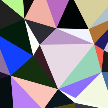 Arka plan çok renkli geometrik poligonal.