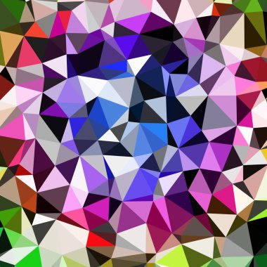 Arka plan çok renkli geometrik poligonal.