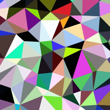 Arka plan çok renkli geometrik poligonal.