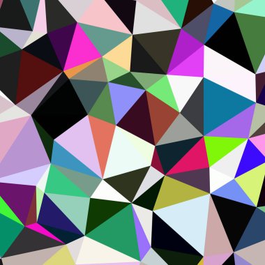 Arka plan çok renkli geometrik poligonal.