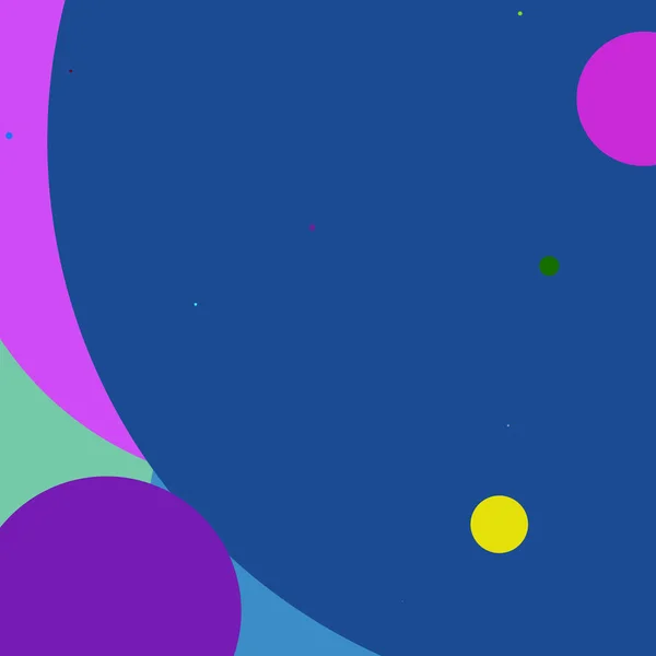 Kreis Geometrisch Schön Abstrakt Hintergrund Mehrfarbig Muster — Stockfoto