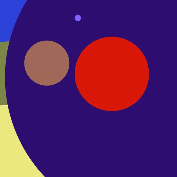 Vícebarevný Vzor Kruh Geometrické Velký Abstraktní Pozadí — Stock fotografie