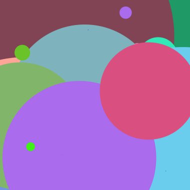 Daire geometrik güzel arka plan çok renkli desen.