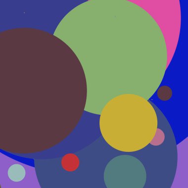 Daire geometrik şaşırtıcı arka plan çok renkli desen.