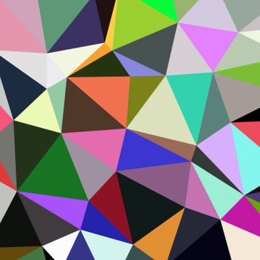 Arka plan çok renkli geometrik poligonal.