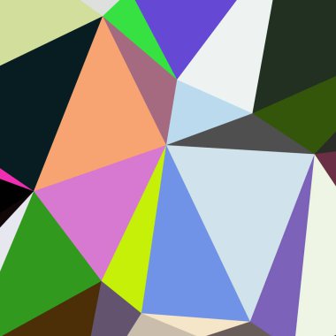 Arka plan çok renkli geometrik poligonal.