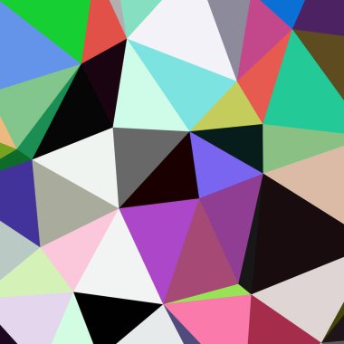 Arka plan çok renkli geometrik poligonal.