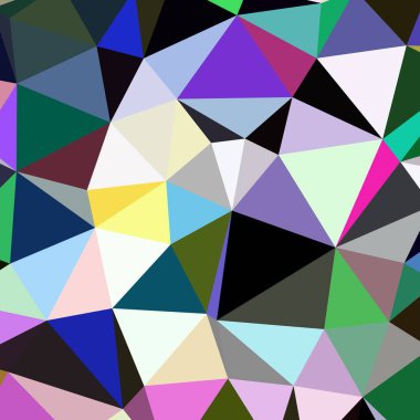 Arka plan çok renkli geometrik poligonal.