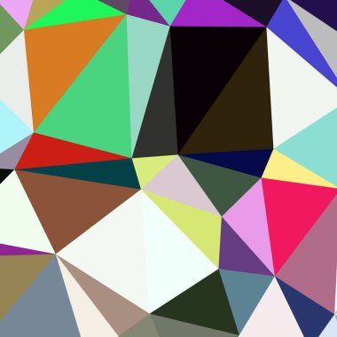 Arka plan çok renkli geometrik poligonal.