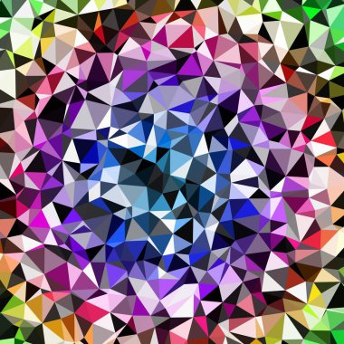 Arka plan çok renkli geometrik poligonal.