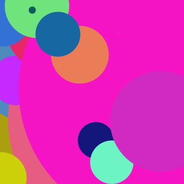 Daire geometrik zarif arka plan çok renkli desen.