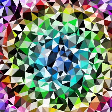Arka plan çok renkli geometrik poligonal.