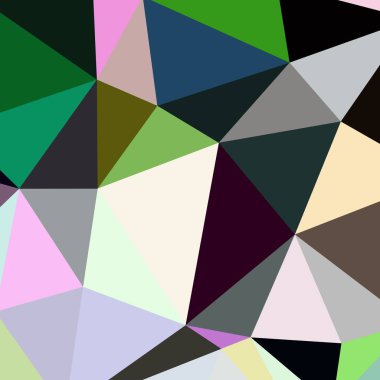 Arka plan çok renkli geometrik poligonal.