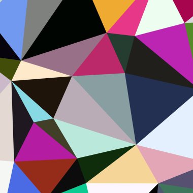 Arka plan çok renkli geometrik poligonal.