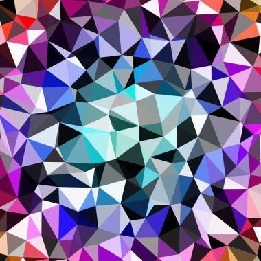 Arka plan çok renkli geometrik poligonal.