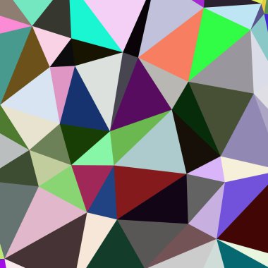 Arka plan çok renkli geometrik poligonal.