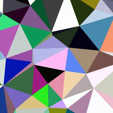 Arka plan çok renkli geometrik poligonal.