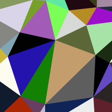 Arka plan çok renkli geometrik poligonal.