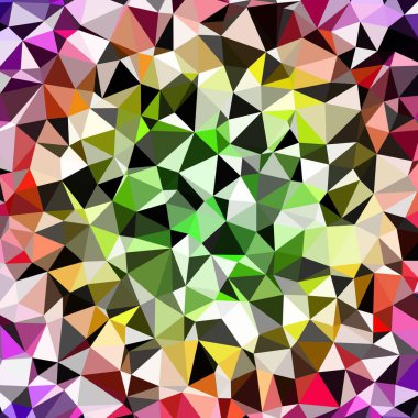 Arka plan çok renkli geometrik poligonal.