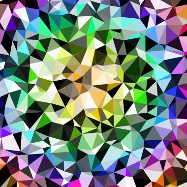 Arka plan çok renkli geometrik poligonal.