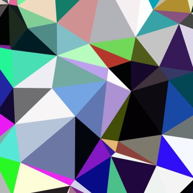 Arka plan çok renkli geometrik poligonal.