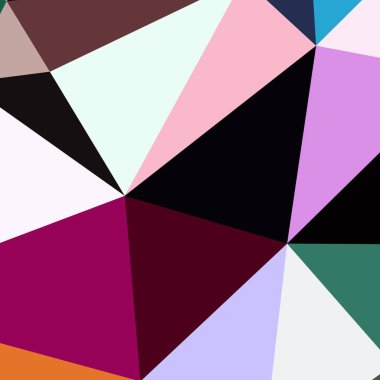 Arka plan poligonal sorunsuz üçgen renk desen.