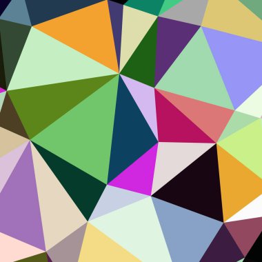 Arka plan çok renkli geometrik poligonal.