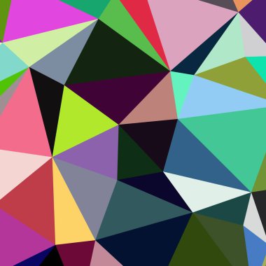 Arka plan çok renkli geometrik poligonal.