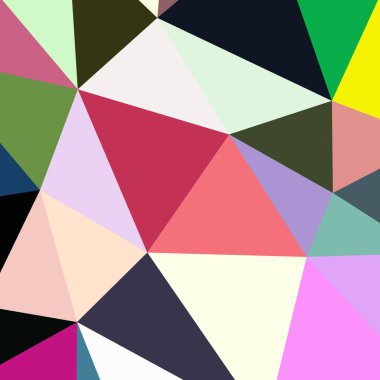 Arka plan çok renkli geometrik poligonal.