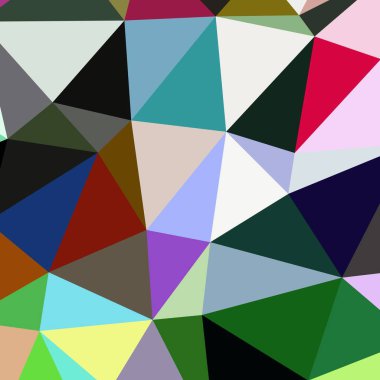 Arka plan çok renkli geometrik poligonal.