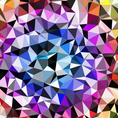 Arka plan çok renkli geometrik poligonal.