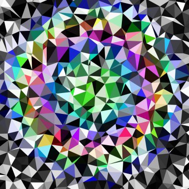 Harika geomeric soyut poligonal mozaik. Üçgen düşük poli arka plan. Çokgenler ile soyut geometrik arka plan. Bir üçgen oluşur origami tarzı desen