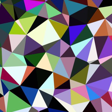 Arka plan çok renkli geometrik poligonal.