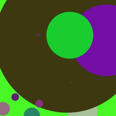 Daire geometrik şaşırtıcı arka plan çok renkli desen.