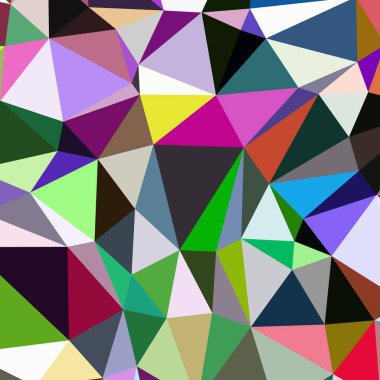 Arka plan çok renkli geometrik poligonal.