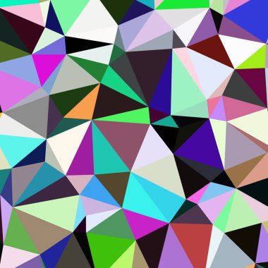 Arka plan çok renkli geometrik poligonal.