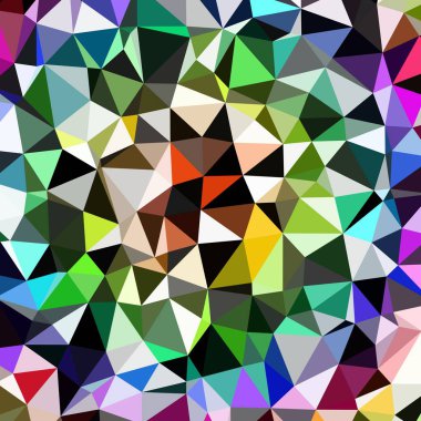 Arka plan çok renkli geometrik poligonal.