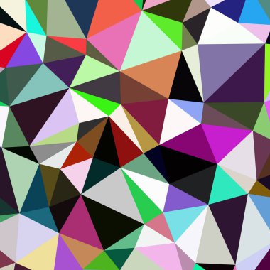 Arka plan çok renkli geometrik poligonal.