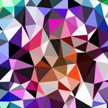 Arka plan çok renkli geometrik poligonal.