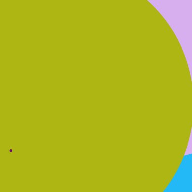 Daire geometrik güzel arka plan çok renkli desen.