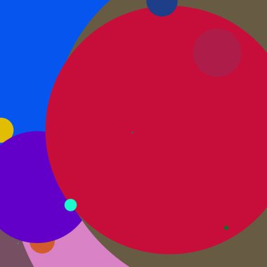 Daire geometrik güzel arka plan çok renkli desen.