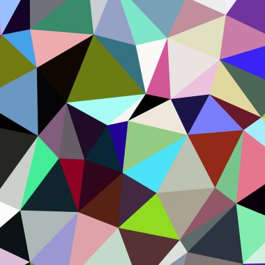 Arka plan çok renkli geometrik poligonal.