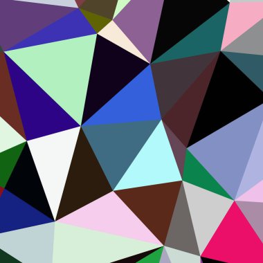 Arka plan çok renkli geometrik poligonal.